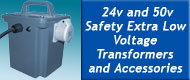 Low Voltage Transformers etc