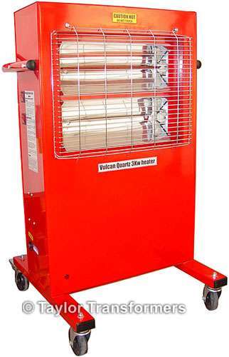 3KW Portable Infra-Red Quartz Heater