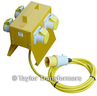 4 Way 16A Metal 110V Junction Box