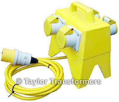 4 Way 16A GRP 110V Junction Box