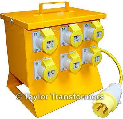 6 Way 16A Metal 110V Junction Box 