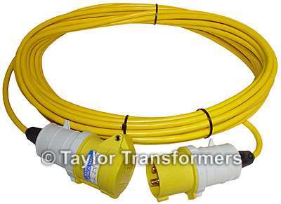 14Mtr 1.5mm 16A 110v Extension Lead