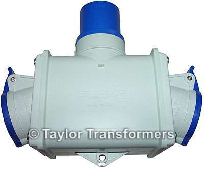 240V 2 Way 16A Adaptor