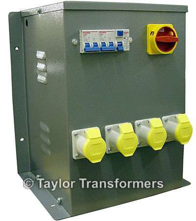 Multi-Output enclosed transformer
