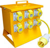 6 Way 16A Metal 110V Junction Box