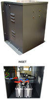 Enclosed high power DC Power Supply